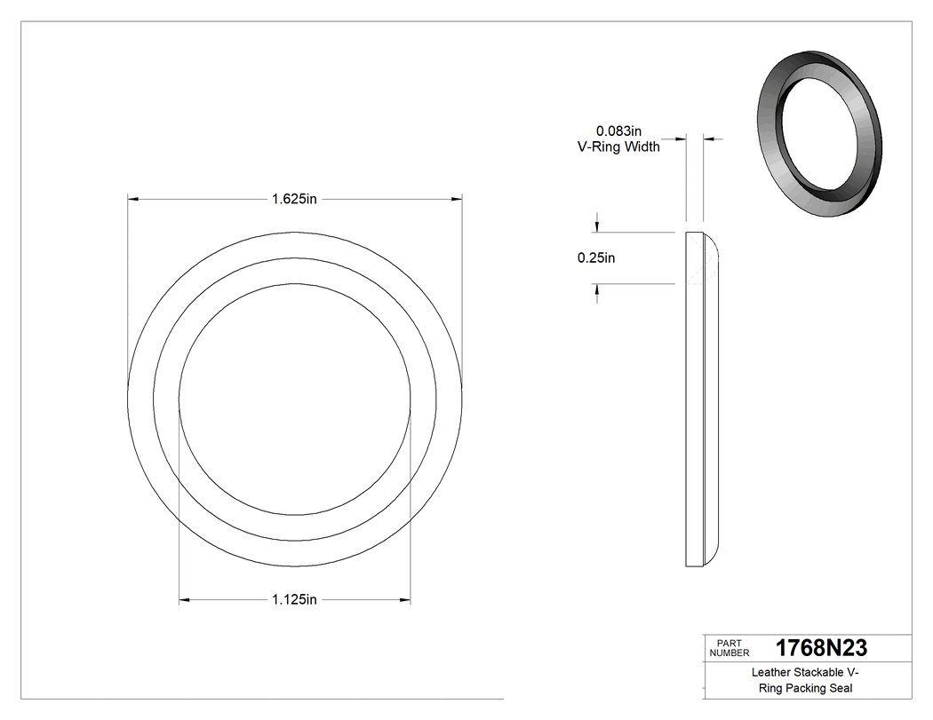 Technical drawing - 1768N23